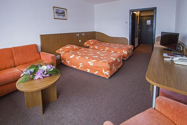 Samokov Hotel - Zimmer mit zwei getrennten Betten